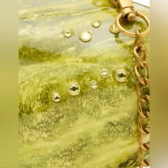 Betsey Johnson A BIG DILL GREEN Pickle Crossbody Bag NWT NEW WITH TAGS KITSCH - Picture 5 of 9